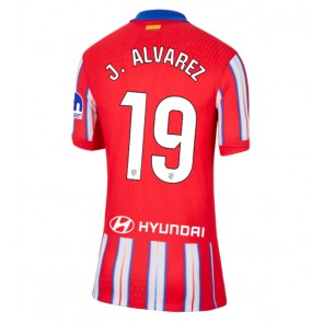 Atletico Madrid Julian Alvarez #19 Dámské Domácí Dres 2024-25 Krátký Rukáv